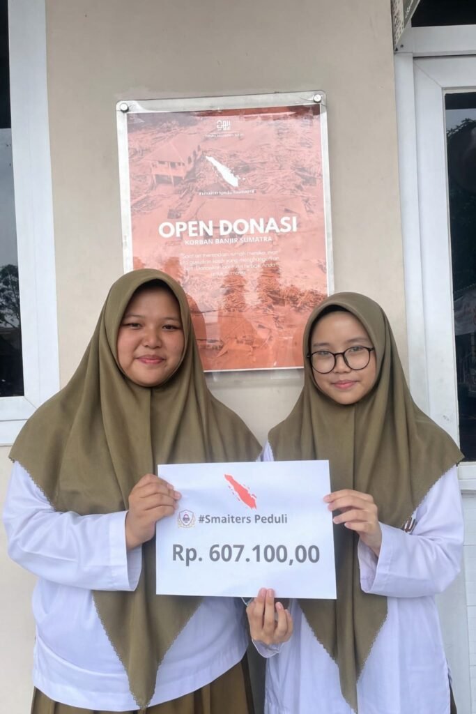Melampaui Batas Akademik, SMAITERS Nyalakan Harapan bagi Korban Banjir Sumatra Lewat Aksi Donasi Harian