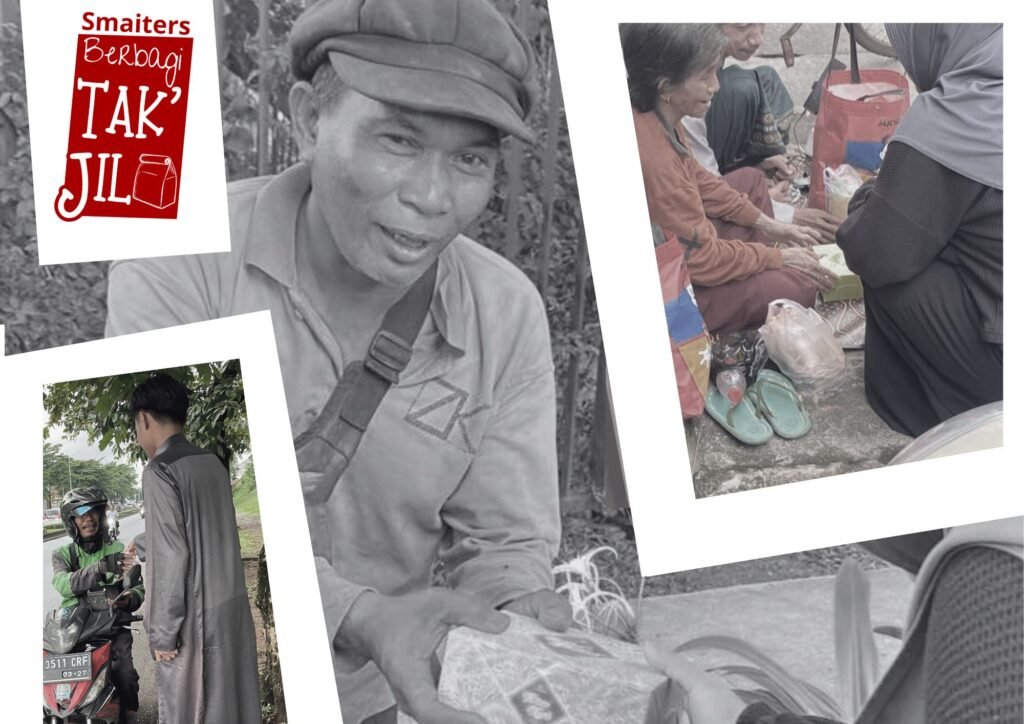 Tumbuhkan Empati, Kelompok BPI SMAIT Tunas Harapan Ilahi Turun ke Jalan dalam Aksi “Smaiters Berbagi Takjil”