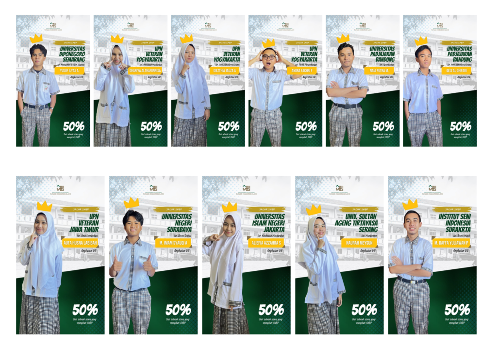 Prestasi Gemilang Angkatan VII: 50% Siswa SMAIT Tunas Harapan Ilahi Lolos PTN Jalur SNBP 2026