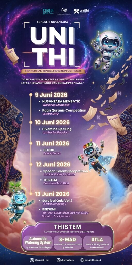 Gelar Event Akbar “UNITHI: Ekspresi Nusantara 2026”, SMAIT Tunas Harapan Ilahi Gandeng unithi